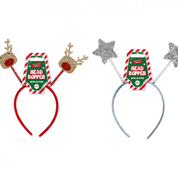 Christmas Glitter Head Bopper