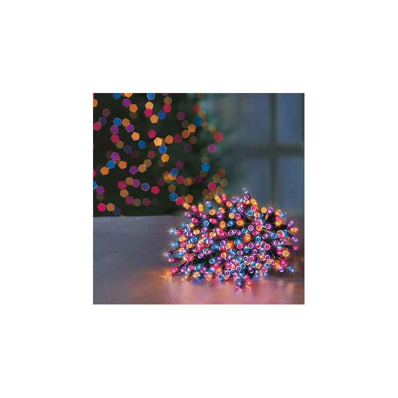 360 Rainbow Supabrights Multi Action LED String Lights with Timer Image 2