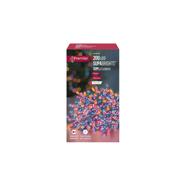 Premier 200 LED Supabrights RBW